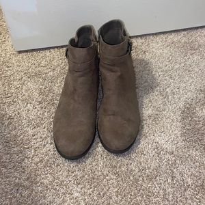 Brown Booties Size 8 1/2
